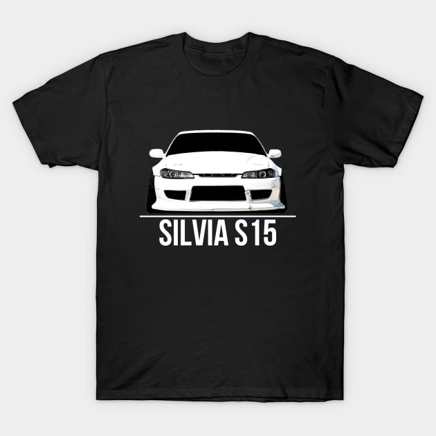 Nissan Silvia S15 T-Shirt by AdriaStore1